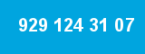 929 124 31 07